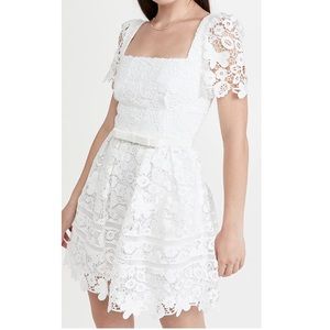 Self Portrait Lace Mini Dress